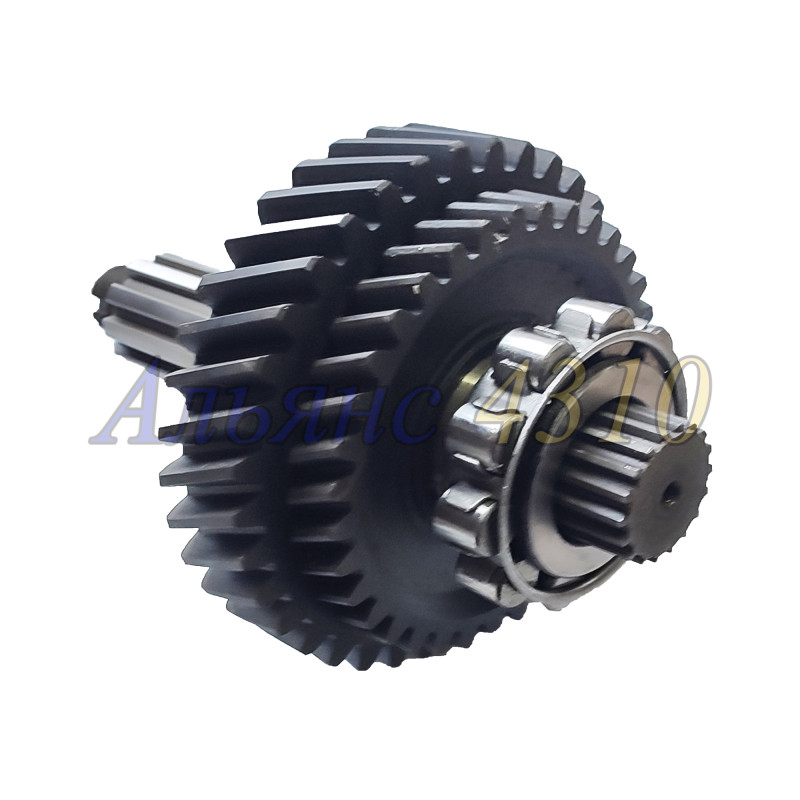 Вал первичный раздаточной коробки в сборе (с подшипником 12410) - кооп