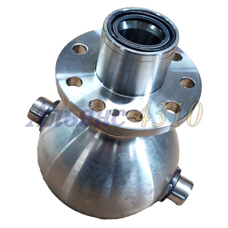 Опора шаровая поворотного кулака со шкворнями в сборе - завод